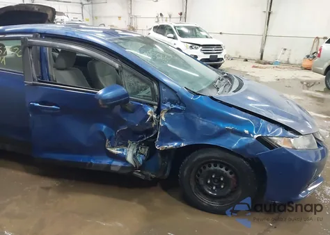 2014 Honda Civic Lx из США, поврежденный, VIN 19XFB2F54EE200932